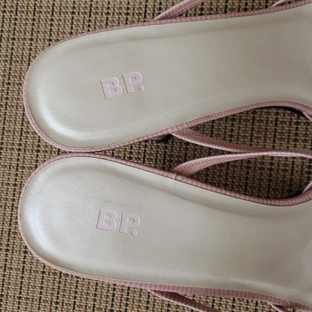 Nordstrom BP | light pink dress sandals | 9 EUC - Picture 3 of 12